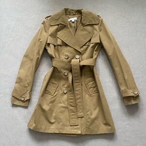 New York & Company Khaki Trench Coat